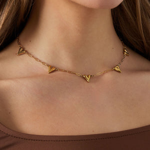 hearts unfolded necklace