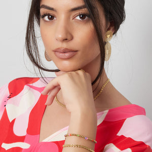 bracelet linked hearts