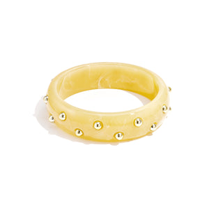 Resin Bangles Solid Color Casual Daily Simple Series Women's jewelry