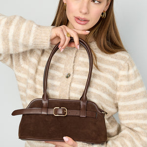 Handbags Solid Color Casual Suede Daily Accessories