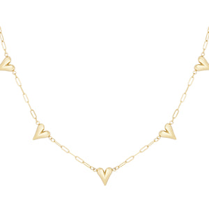 hearts unfolded necklace
