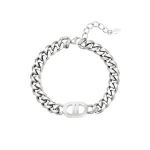 Bracelet The Good Life Silver Color Stainless Steel