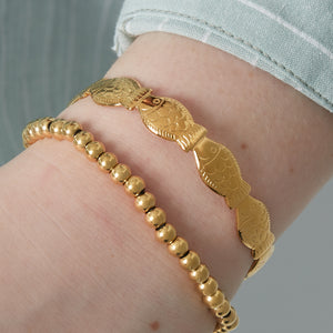 Solid bead bracelets-5mm