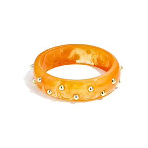 Resin Bangles Solid Color Casual Daily Simple Series Women's jewelry